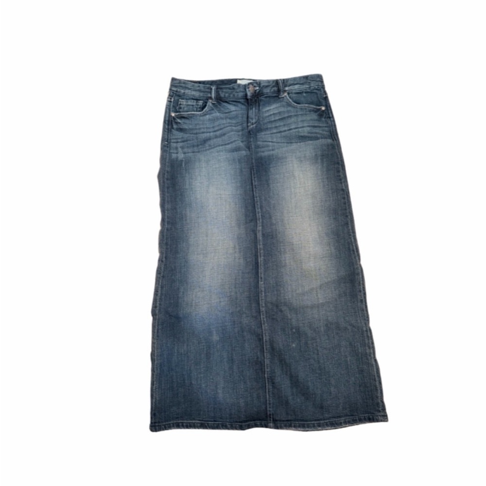 Maurices Dark Blue Denim Skirt